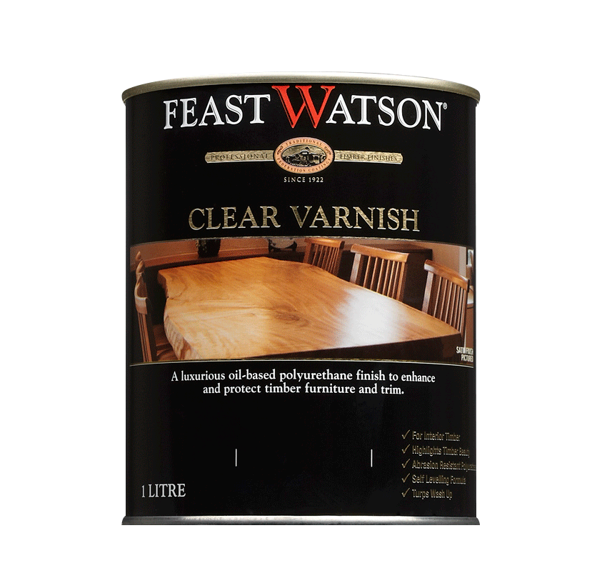 Clear Timber Varnish | Polyurethane Varnish - Feast Watson NZ